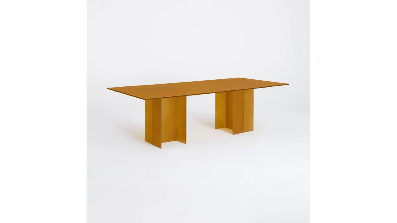 Rectangular table Simoon by Glas Italia