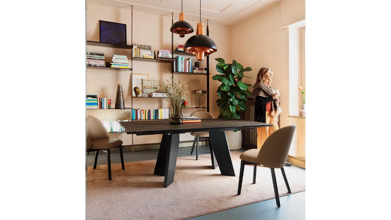 Extendable table Victor by Connubia