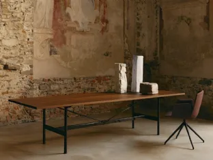 Zinco Wood table by Desalto