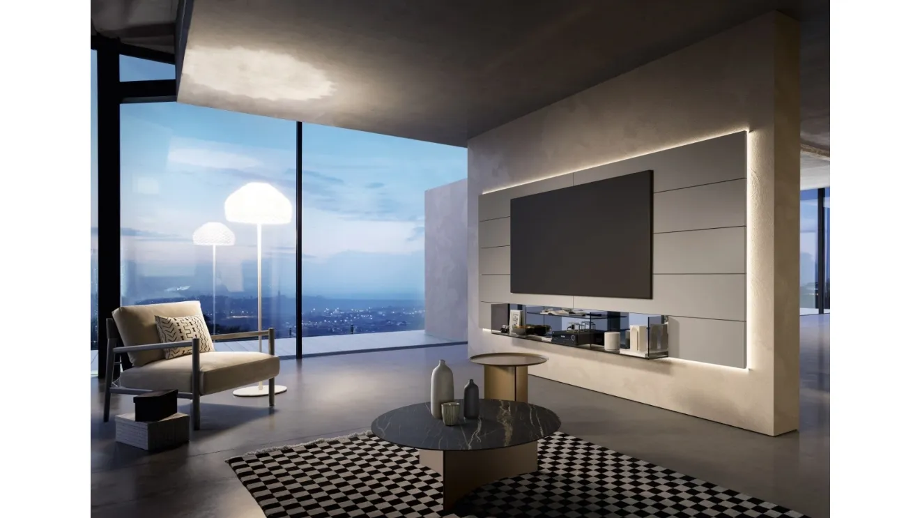 TV Wall Unit by Sangiacomo