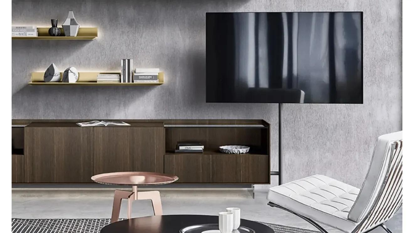 Sangiacomo's TV Video Oak TV Stand