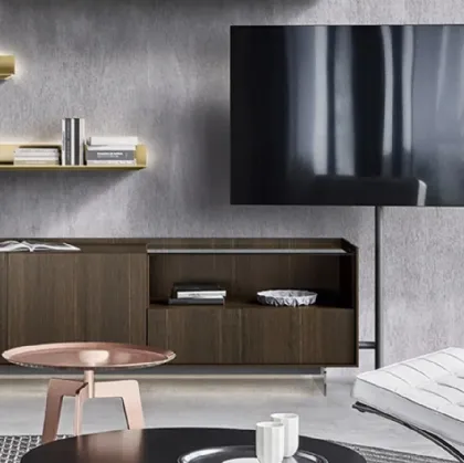 Sangiacomo's TV Video Oak TV Stand