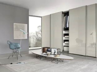 Wardrobe Ala Vetro Juta by Sangiacomo