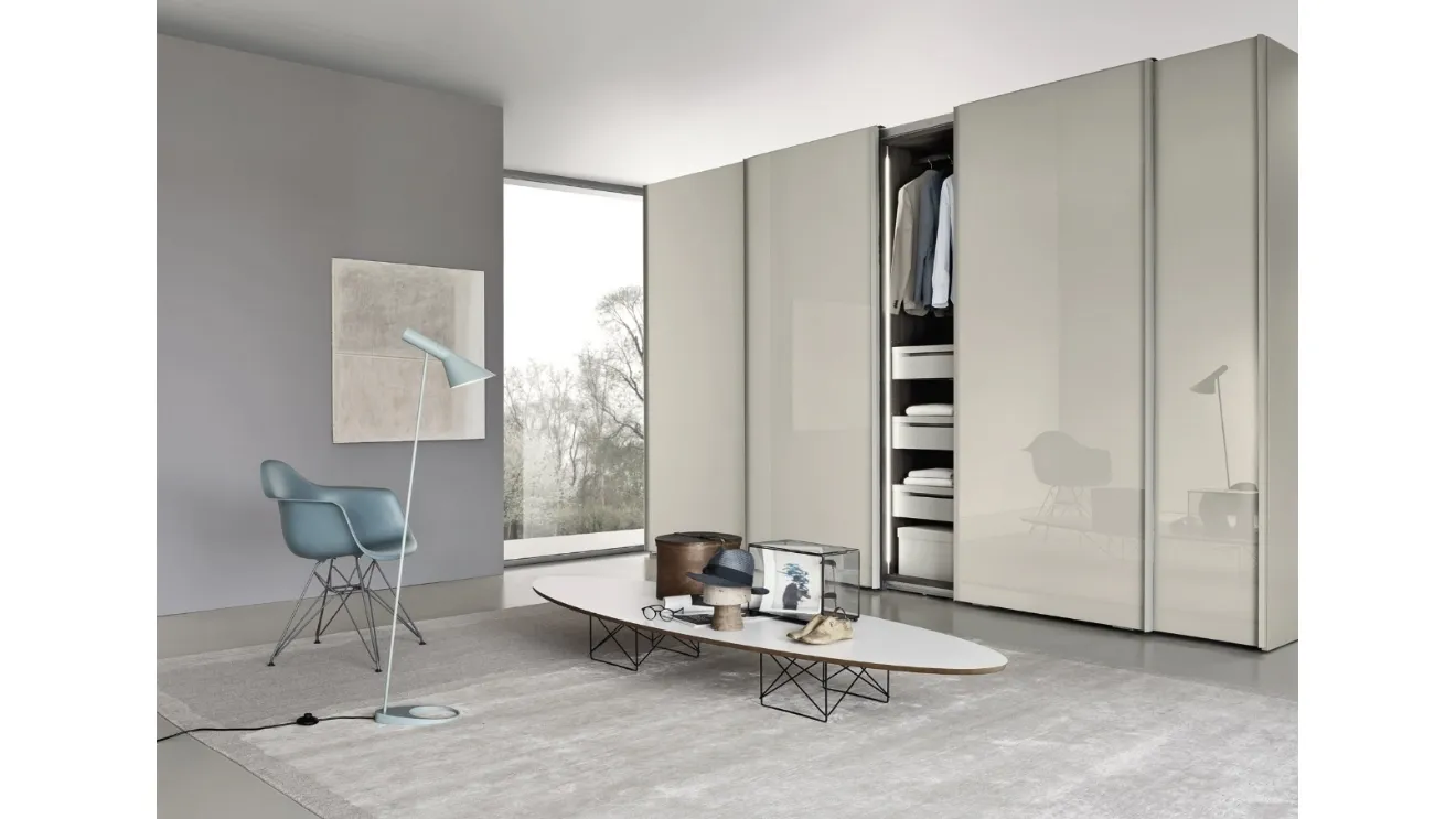 Wardrobe Ala Vetro Juta by Sangiacomo