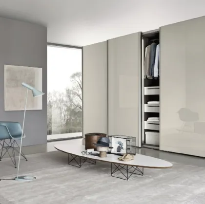 Wardrobe Ala Vetro Juta by Sangiacomo