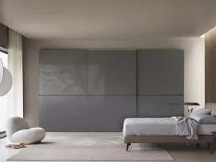 Horizontal Glass Wardrobe by Sangiacomo