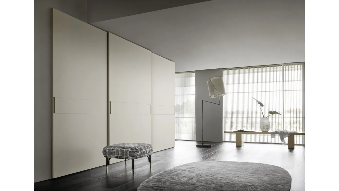 Meridian sliding door wardrobe by Sangiacomo