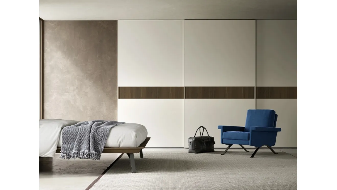 Wardrobe with sliding doors Meridian by Sangiacomo