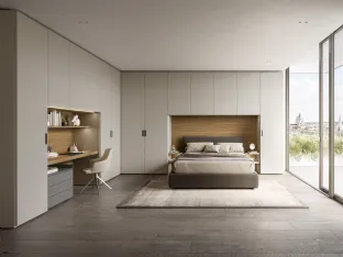 Wardrobe with swinging doors by Sangiacomo Bridge.