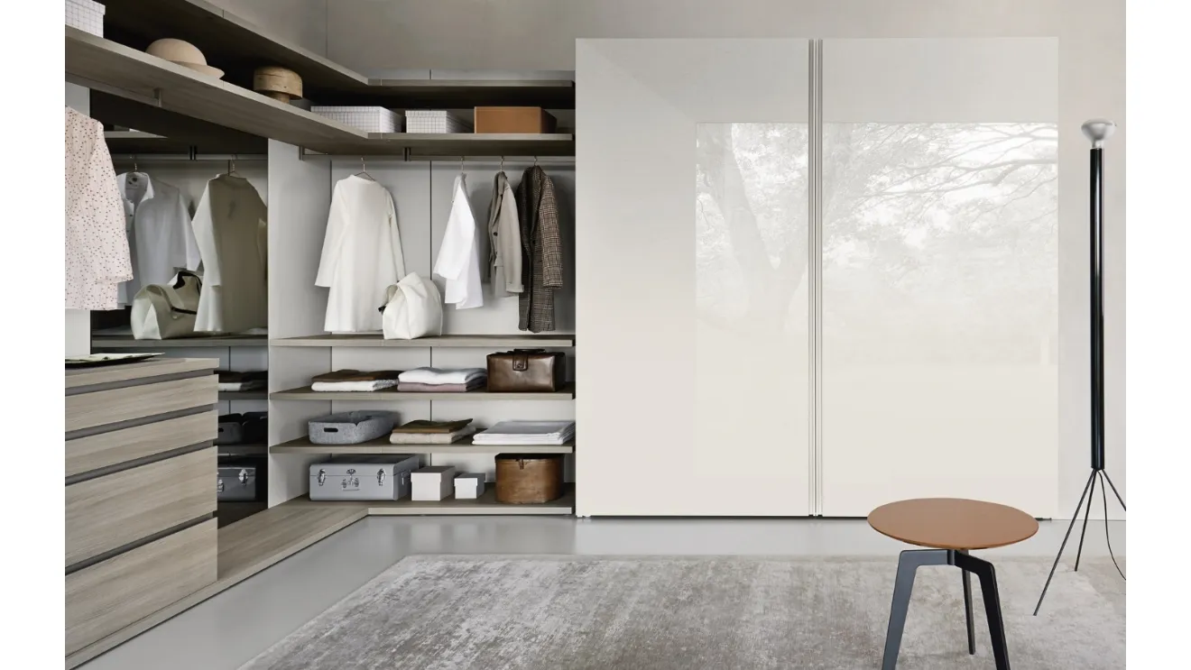 Sinua sliding wardrobe by Sangiacomo