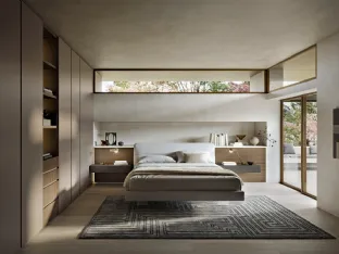 Smooth door Terminal Wardrobe by Sangiacomo