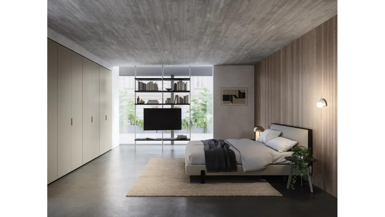 Sangiacomo's Trail wardrobe with latticed door