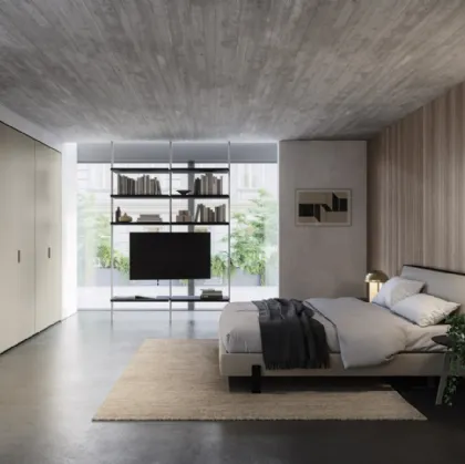 Sangiacomo's Trail wardrobe with latticed door