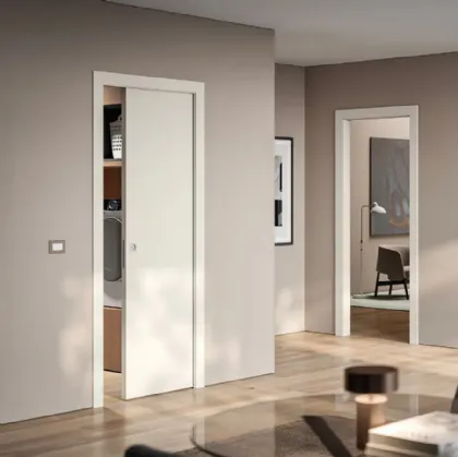 Textile Sliding Indoor Door by Bertolotto.