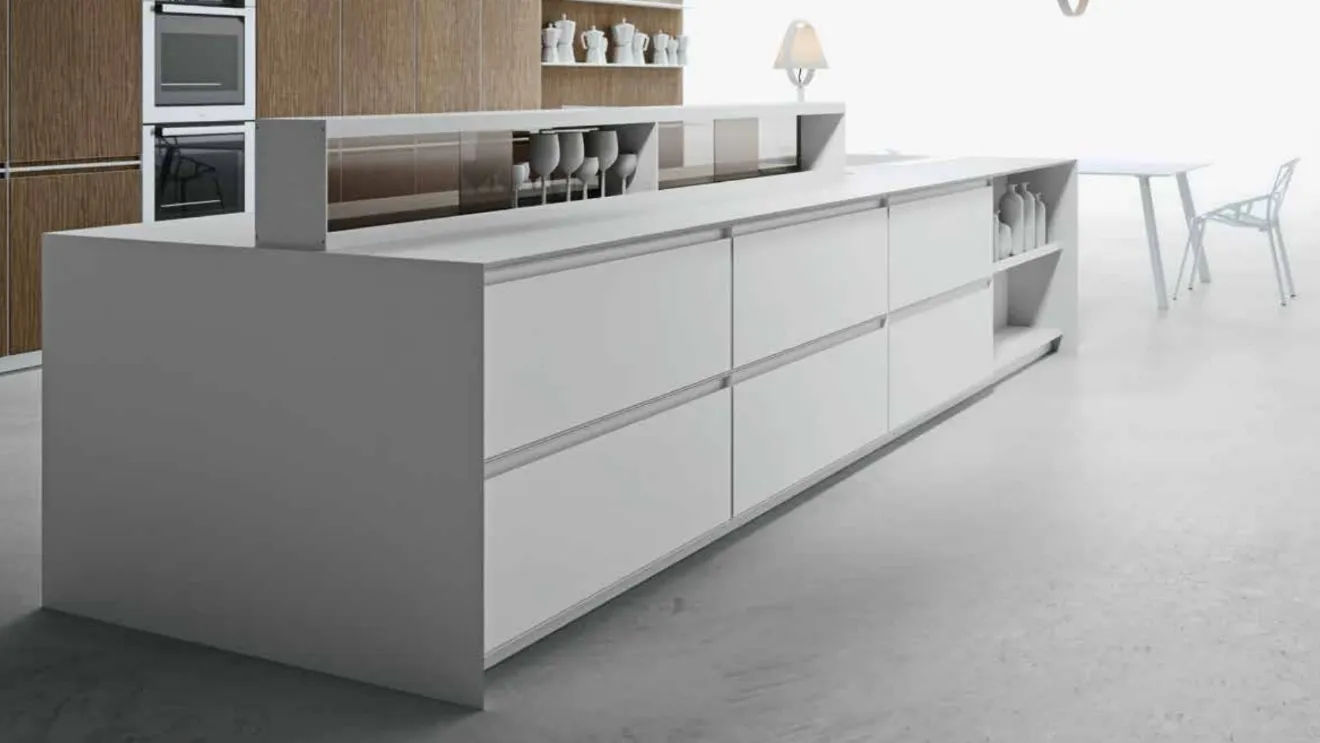 Design kitchen with island AkB_08 01 by Arrital