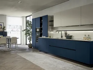 Modern linear kitchen Colibrì 01 by Forma Cucine.