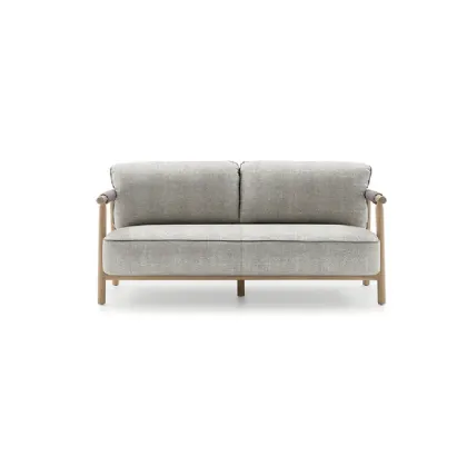 Nathy sofa in fabric and wood by Ditre Italia.