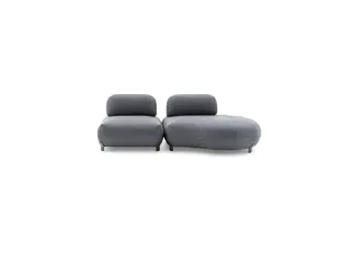 Pacific fabric upholstered sofa by Ditre Italia