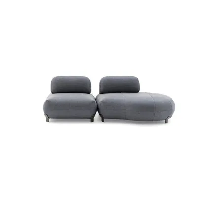 Pacific fabric upholstered sofa by Ditre Italia