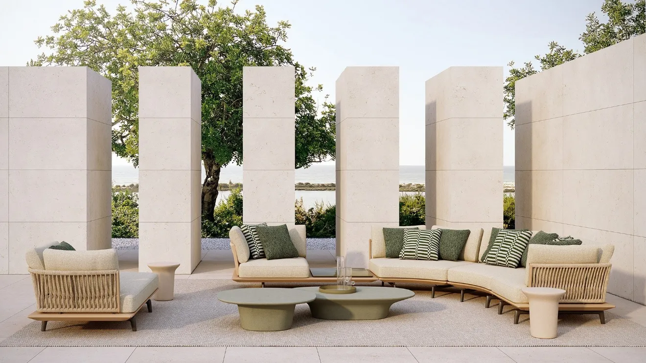 Poliform's Lagoon modular sofa.